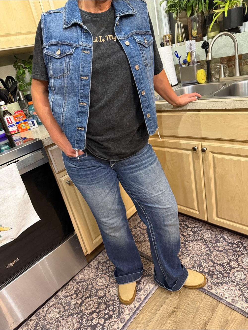Maurice’s denim vest - Picture 5 of 5